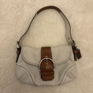 vintage Coach Soho Schultertasche