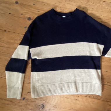 Gestricketer Pullover