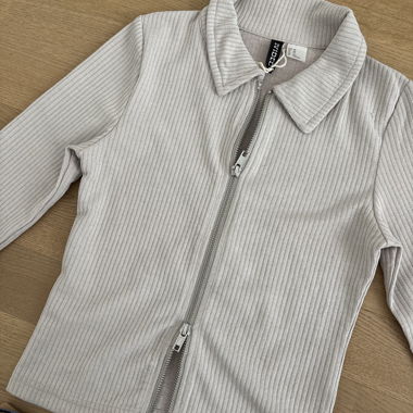 Ribbed Zip Jacket