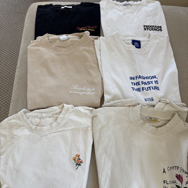 Set di 6 t-shirt Zara