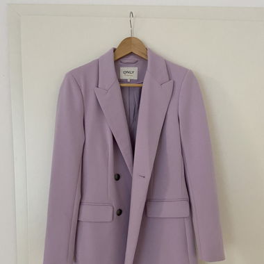 Pastel purple blazer
