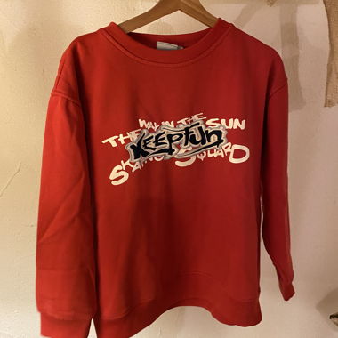 Red KEEP FUN Children's Sweatshirt 164