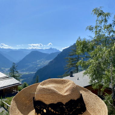 Marc Cain Straw & Lace Hat