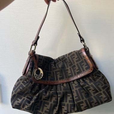 Fendi Zucca Chef Shoulder Bag