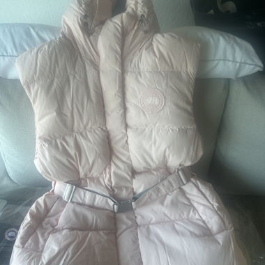 Piumino rosa Canada Goose