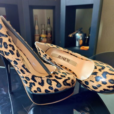 JUMEX High Heels "Leopard"