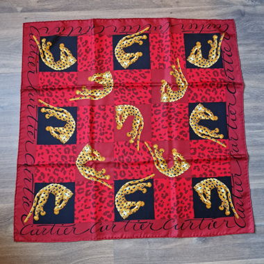 Foulard Cartier en soie