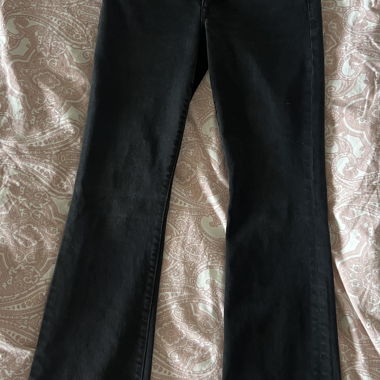 Jeans bootcut vita bassa