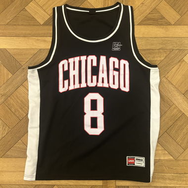 Maillot Chicago Bulls taille XL noir et blanc