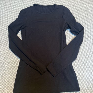 Tezenis Black Long-Sleeve Shirt