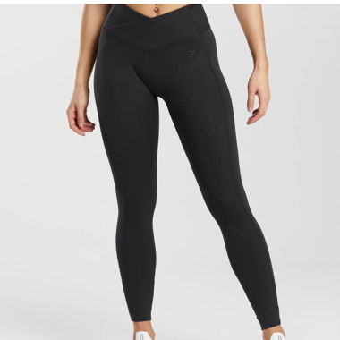 Gymshark Crossover Legging Black