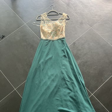 Abendkleid grün Gr. S