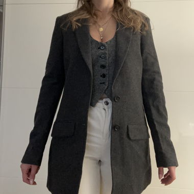 Blazer grau