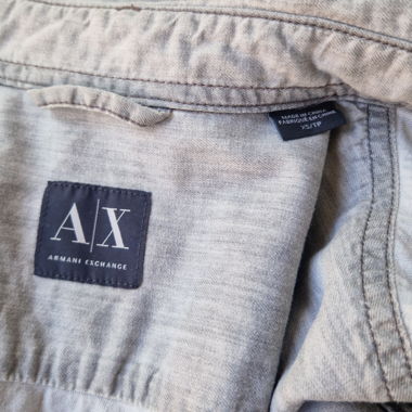 Chemise grise Armani Exchange XS
