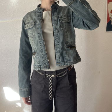 Perfect biaggini Jean jacket 