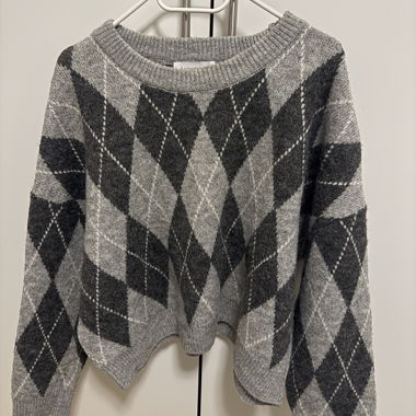 Pull en maille - légèrement raccourci