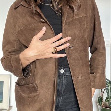 Suede jacket