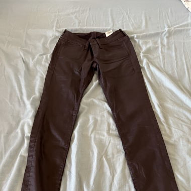 Trousers leather like