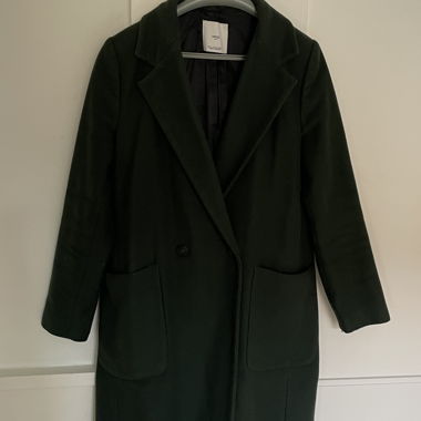 Cappotto verde scuro di Mango