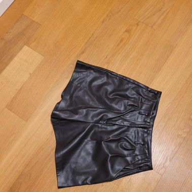 Shorts Lederoptik