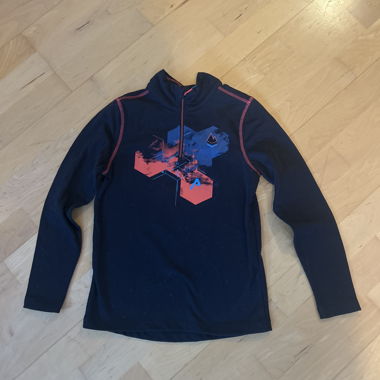 Top sportivo con zip