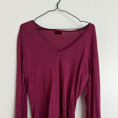 Pinkes Basic Oberteil