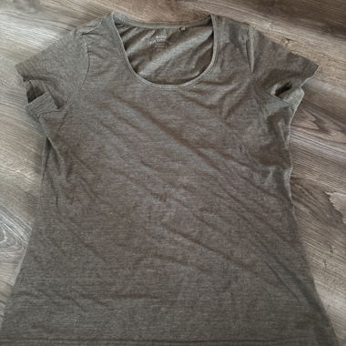 T-shirt femme vert olive