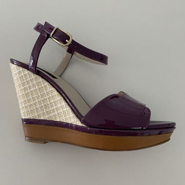 ESCADA sandali con zeppa 36