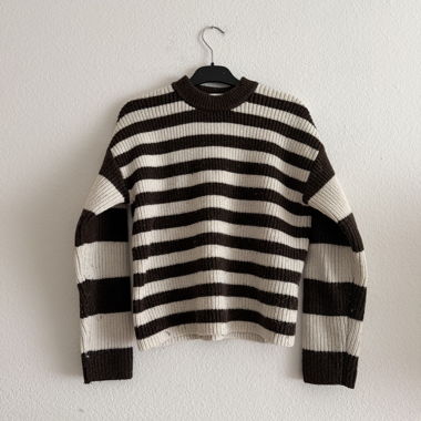 Striped Knit Sweater