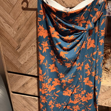 Floral Wrap Skirt