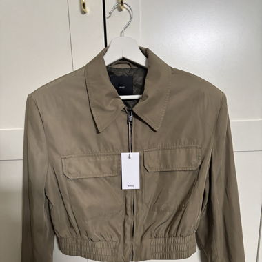 Leichte Mango Bomber Jacke
