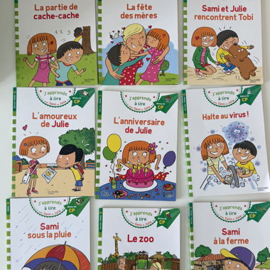 Lotto di libri Sami e Julie CP livello 2