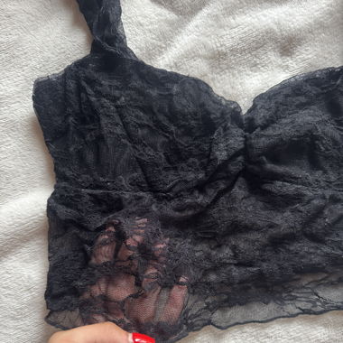 top with lace