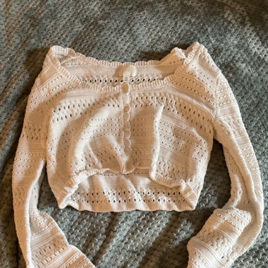 Kurzes Strickoberteil