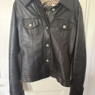 Rossodisera-Lederjacke