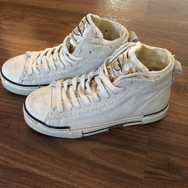 Sneakers alte bianche 