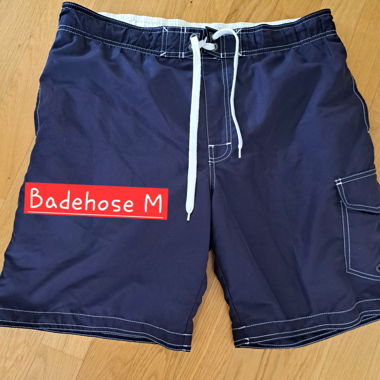 Navy Swim Shorts M