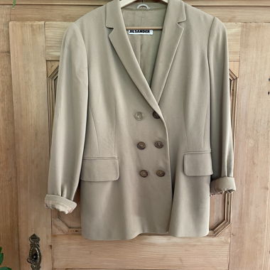 Blazer beige Jil Sander Gr. 38
