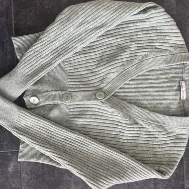 Cardigan verde chiaro
