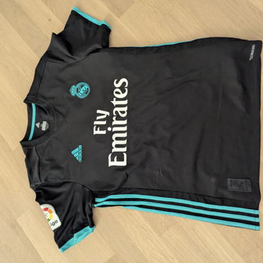 Real Madrid Asensio Adidas Trikot schwarz/türkis