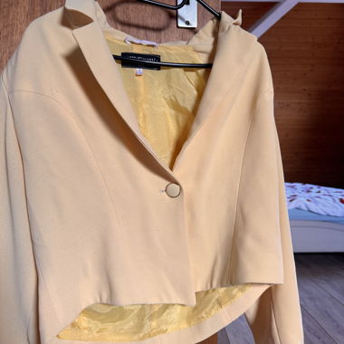 Pastel Yellow Blazer