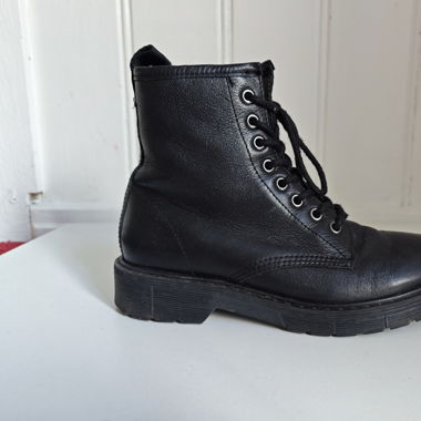 Leder Schnürstiefel