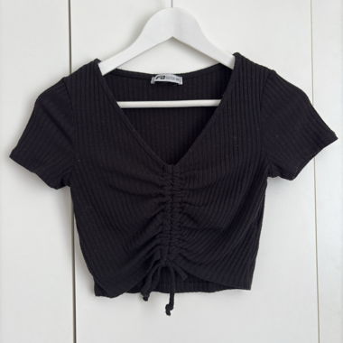 T-shirt court noir XS