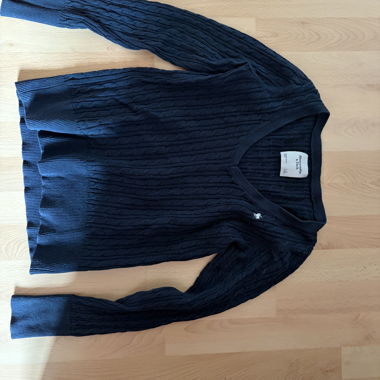Dark Blue Knit Sweater
