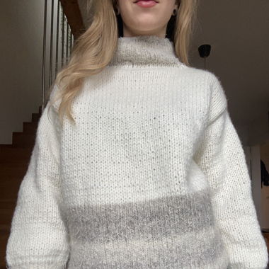 cozy pullover handmade