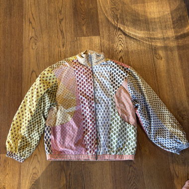 Leichte Patchworkjacke