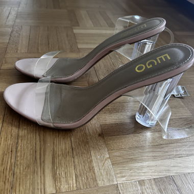EGO Transparent High Heels
