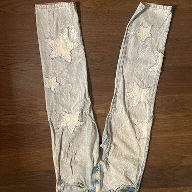 Jeans Blu con Stelle