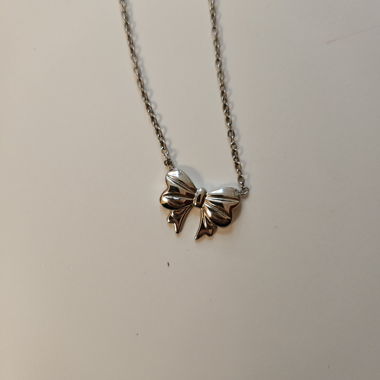Collana italiana argento con graziosa asola