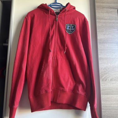 Felpa con cappuccio Kingsland rossa